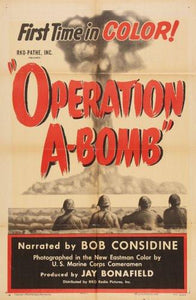 Operation A-Bomb Movie poster for sale cheap United States USA