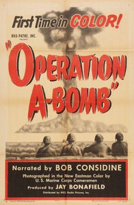 Operation A-Bomb Movie Poster 24x36 - Fame Collectibles
