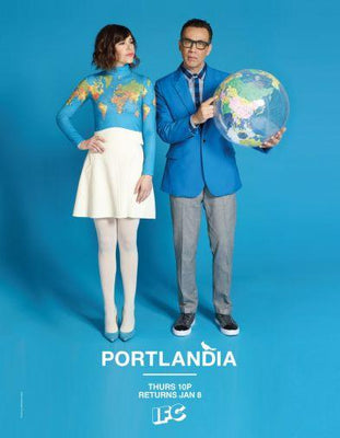 Portlandia poster tin Metal Print Wall Art