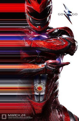 Power Rangers Go Go Metal Movie Poster 8in x 12in