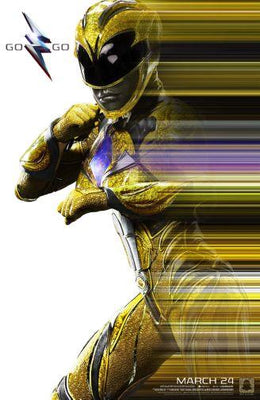 Power Rangers Go Go Metal Movie Poster 8in x 12in