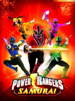 Power Rangers Samurai Metal Movie Poster 8in x 12in