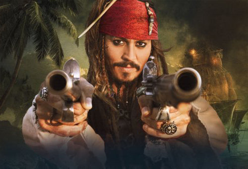 Pirates Of The Caribbean Stranger Tides Movie Poster 11x17 Mini Poster