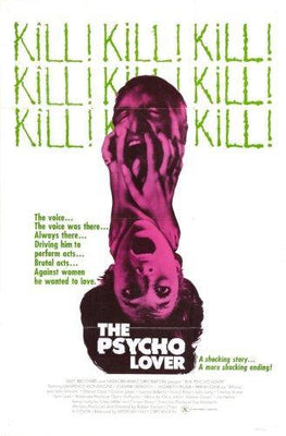 Psycho Lover The Movie Poster Metal Poster Choose Style The Poster Depot