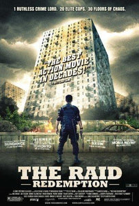 Raid Redemption movie poster Sign 8in x 12in