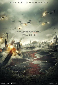 Resident Evil Retribution Movie poster for sale cheap United States USA