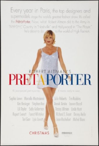 Pret-A-Porter Movie Mini poster 11inx17in