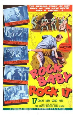 Rock Baby Rock It Metal Movie Poster 8in x 12in