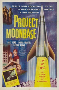 Project Moon Base Photo Sign 8in x 12in