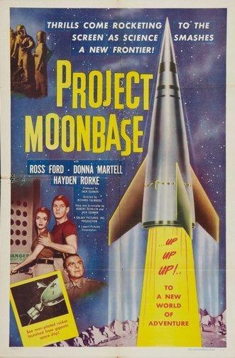 Project Moon Base Photo Sign 8in x 12in