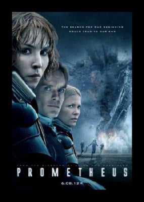 Prometheus Metal Movie Poster 8in x 12in