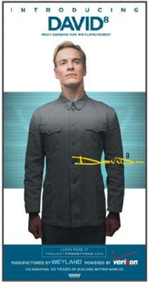 Prometheus Metal Movie Poster 8in x 12in