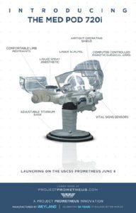 Prometheus Movie Mini poster 11inx17in MED POD 720i