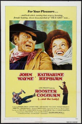 Rooster Cogburn Metal Movie Poster 8in x 12in