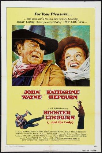 Rooster Cogburn movie poster Sign 8in x 12in