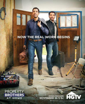 Property Brothers poster tin Metal Print Wall Art