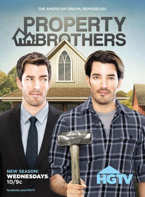 Property Brothers Metal Poster Choose Style The Poster Depot