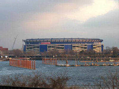 Shea Stadium poster tin Metal Print Wall Art