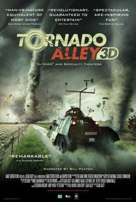 Tornado Alley movie poster Metal Print 8in x 12in
