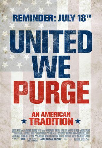 Purge Anarchy The Metal Movie Poster 8in x 12in