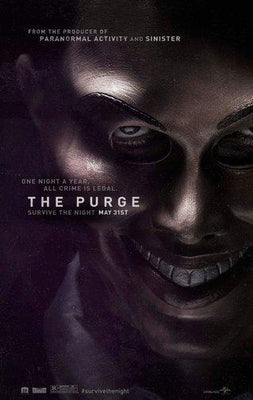Purge Metal Movie Poster 8in x 12in