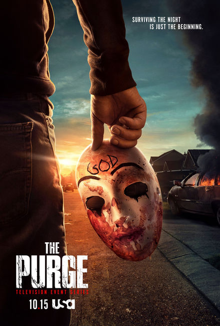 The purge the series poster
