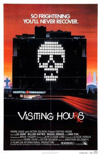 Visiting Hours movie poster Sign 8in x 12in