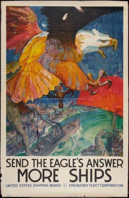 War Propaganda poster tin sign Wall Art