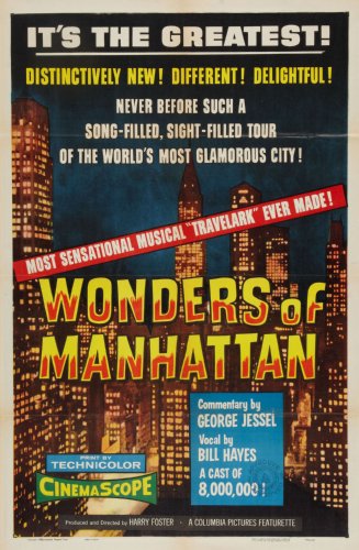 Wonders Of Manhattan Movie mini poster 11x17