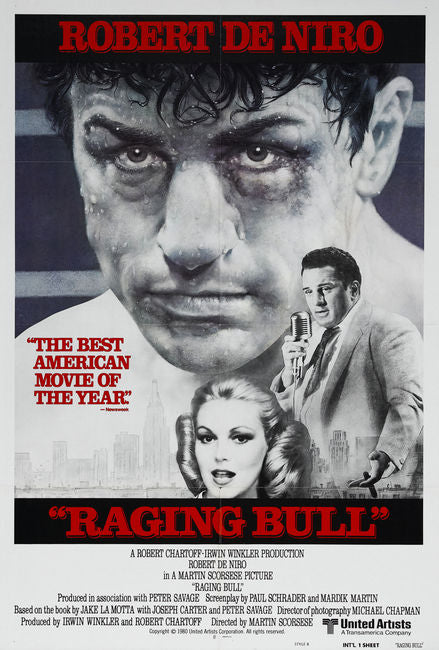 raging bull poster