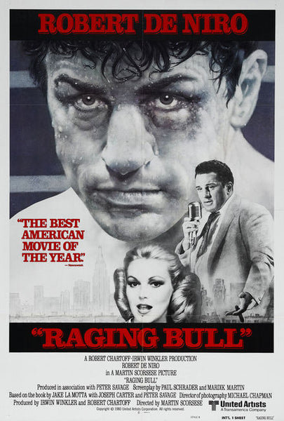 Raging Bull Movie poster| theposterdepot.com