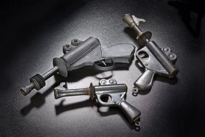 Vintage Toy Ray Guns Metal Poster Choose Style The Poster Depot