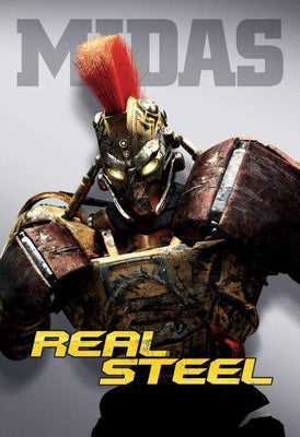 Real Steel movie poster Metal Print 8in x 12in