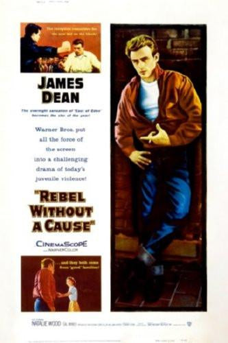 Rebel Without A Cause Movie Poster 24inx36in (61cm x 91cm) - Fame Collectibles
