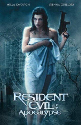 Resident Evil Apocalypse Metal Movie Poster 8in x 12in