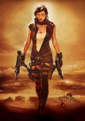 Resident Evil Extinction movie poster Metal Print 8in x 12in