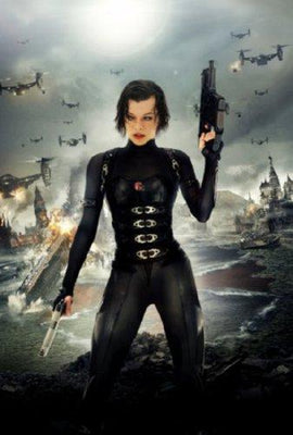 Resident Evil Retribution movie poster Metal Print 8in x 12in