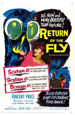 Return Of The Fly Movie Poster Metal Poster Choose Style The Poster Depot