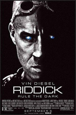 Riddick Metal Poster Choose Style The Poster Depot