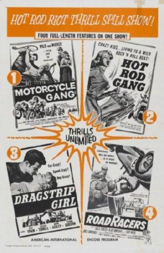 Road Racers movie poster Sign 8in x 12in