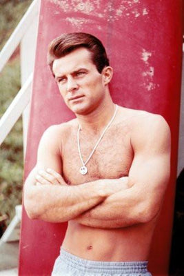 robert conrad poster tin Metal Print Wall Art