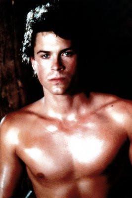 Rob Lowe poster tin Metal Print Wall Art