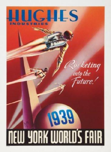 Rocketeer Ny Worlds Fair Movie Poster 24inx36in (61cm x 91cm) - Fame Collectibles
