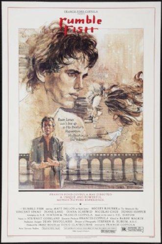 Rumble Fish movie poster Sign 8in x 12in