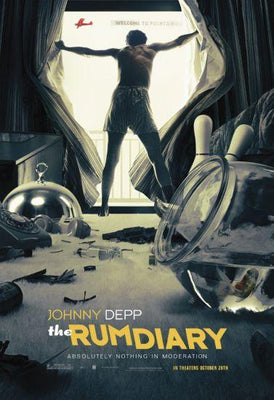 Rum Diary The Metal Movie Poster 8in x 12in The Poster Depot