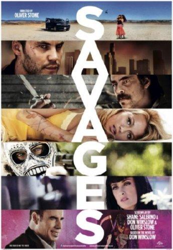 Savages Metal Movie Poster 8in x 12in