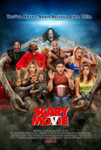 scary movie 5 poster tin sign Wall Art
