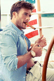 Scott Eastwood poster tin Metal Print Wall Art