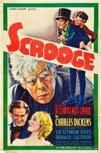 Scrooge Photo Sign 8in x 12in