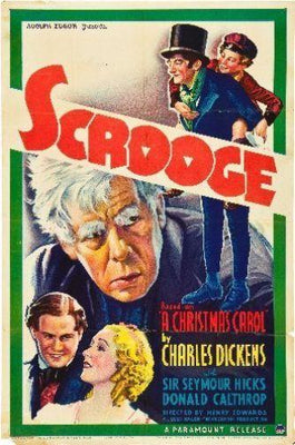 Scrooge Metal Print 8in x 12in The Poster Depot